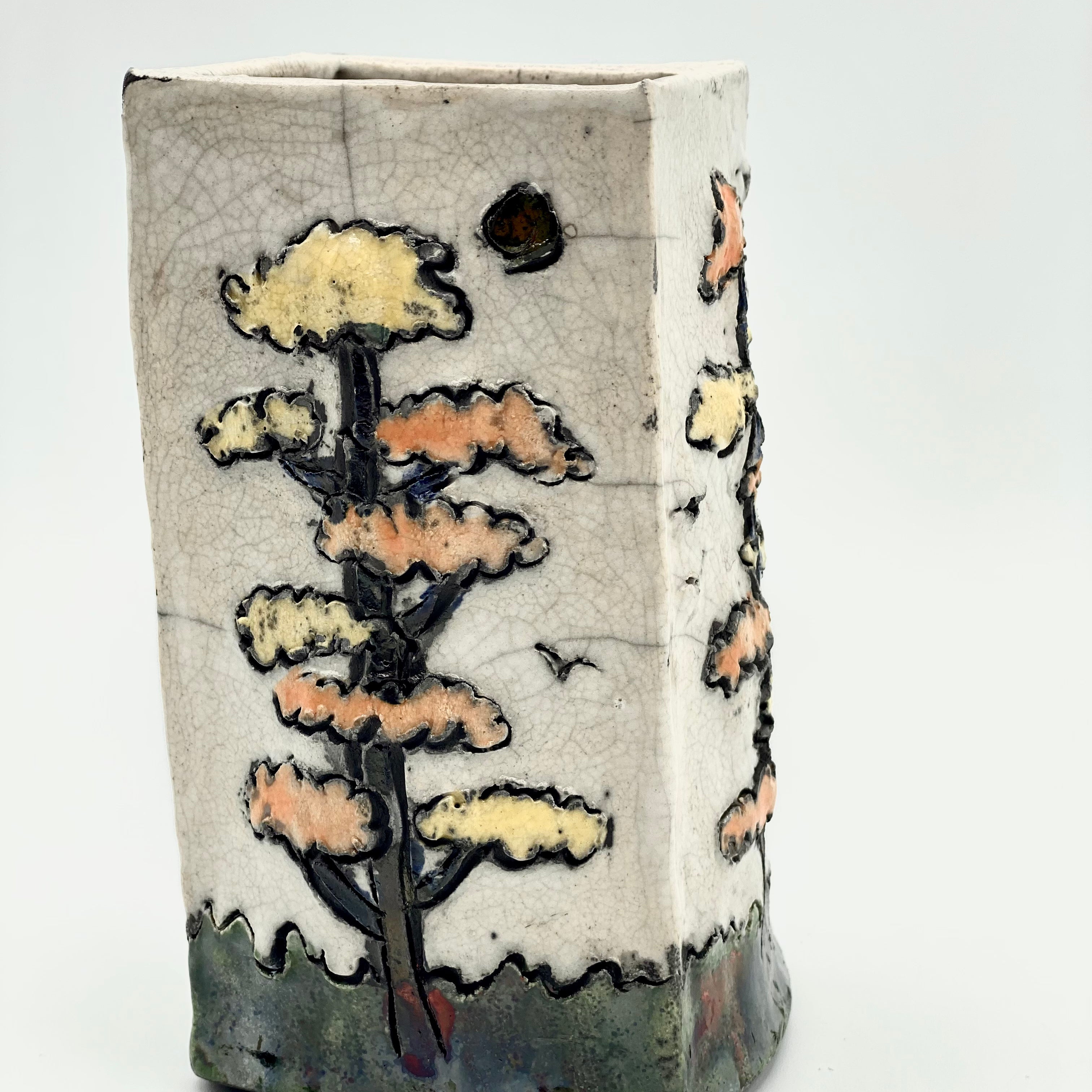 Raku Planters & Vases