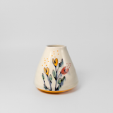 Heart Lull Vase in Orange by Rachel De Condé Ceramics