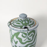Sugar Jar in Flo Grey by Juggler's Cove Pottery