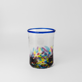 Drinking Glass in Borealis Multi Colour by Glass Roots