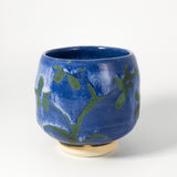 Tea-bowl in Flo Blue by Jugglers Cove Pottery
