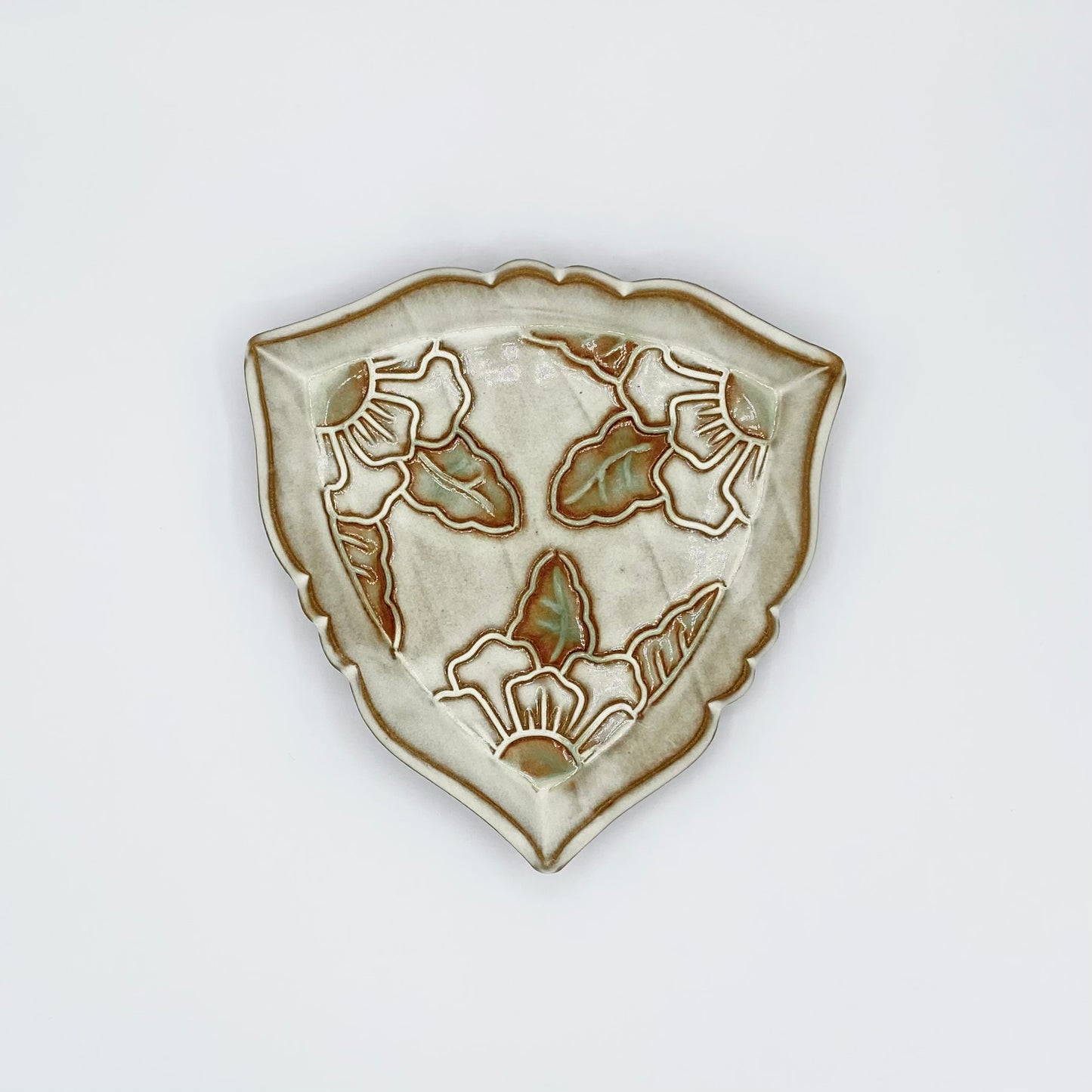 Triangle Plate by Clay Corazon