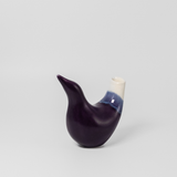Bird Vase in Amethyst by Rachel De Condé Ceramics