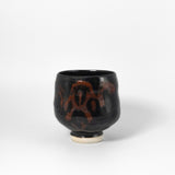 Tea-bowl in Flame by Jugglers Cove Pottery
