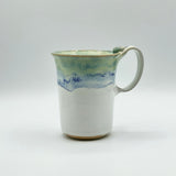 Mug in Ocean Waves by Greig Pottery