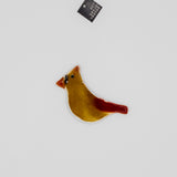 Northern Cardinal (Female) on String by The Glass Bakery