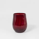 Ruby Red Cup by Glass Roots