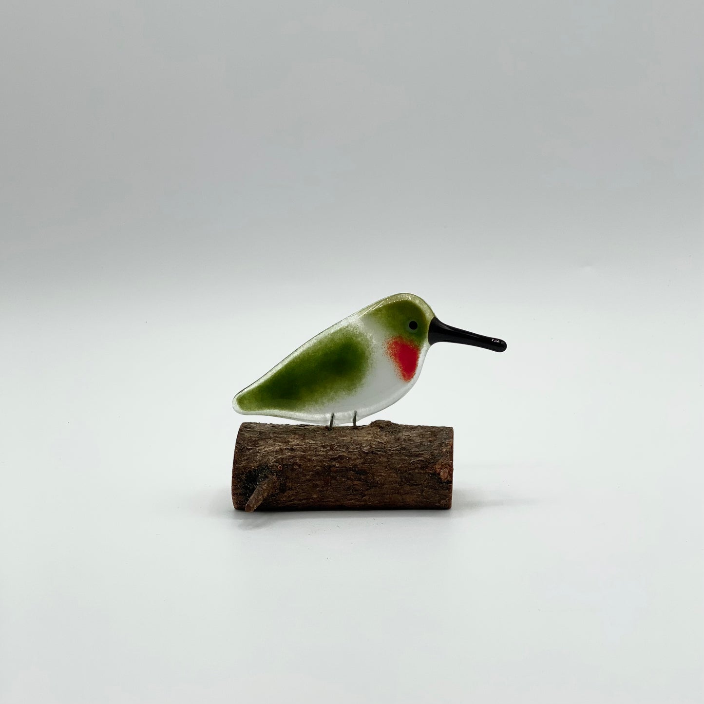 Ruby Throated Hummingbird by The Glass Bakery