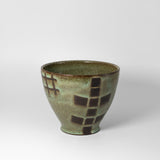 Deco Bowl in Crocodile Green by Nu Ceramics