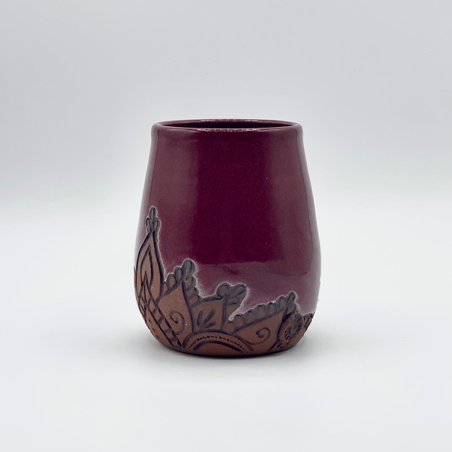 Mandala Tumbler by Clay Corazon