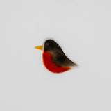 North American Robin on String by The Glass Bakery