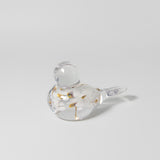 Nesting Bird in Golden Wedding White by Glass Roots