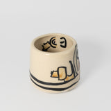 Whimsical Wine Cup by MNO Clay