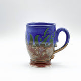 Mug in Flo Blue/Partridge by Juggler’s Cove Pottery