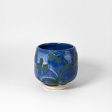 Tea-bowl in Flo Blue by Jugglers Cove Pottery