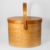 Knitters Yarn Box in Cherry w/ Lid by Brent Rourke