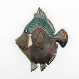 Raku Fancifish by Tim Isaac Pottery
