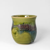 Wine Tumbler in Spring Green by Greig Pottery