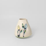 Floral Lull Vase in Leaf Green by Rachel De Condé Ceramics