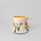 Heart Mug in Orange by Rachel De Condé Ceramics