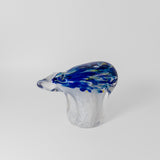 Polar Bear in Wild Eyes Bright Blue by Glass Roots