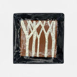 Square Plate in Birch by Kaeli Cook Pottery