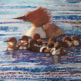 “Merganser Family I” by Donna Rawlins Sharpe
