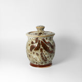 Sugar Jar in Partridge by Juggler's Cove Pottery