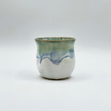 Wine Tumbler in Ocean Waves by Greig Pottery