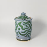 Sugar Jar in Flo Grey by Juggler's Cove Pottery