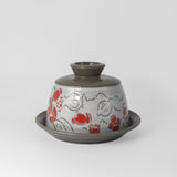 Butter Dish in Woodshade by MacKinley Ceramics