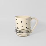 Mug in Dots + Lines by Kaeli Cook Pottery