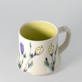 Floral Mug in Chartreuse by Rachel De Condé Ceramics