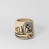 Whimsical Wine Cup by MNO Clay