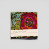 Gutta Scarf w/ Rose by Smooth As Silk