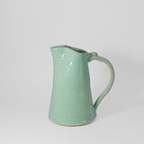 Pitcher in Aqua by Poterie Ginette Arsenault