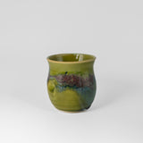 Wine Tumbler in Spring Green by Greig Pottery