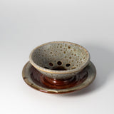 Soap Dish in Partridge by Juggler’s Cove Pottery