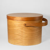 Knitters Yarn Box in Cherry w/ Lid by Brent Rourke