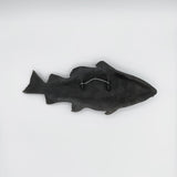 Raku Cod by Tim Isaac Pottery