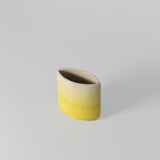 Prismatic Dewdrop Vase in Sunshine by Rachel De Condé Ceramics