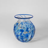 Mini Vase in Wild Eyes Bright Blue by Glass Roots