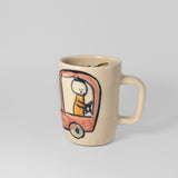 Whimsical Mug by MNO Clay