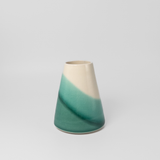 Prismatic Lucie Vase in Jade by Rachel De Condé Ceramics