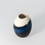 Prismatic Pebble Vase in Night Sky by Rachel De Condé Ceramics