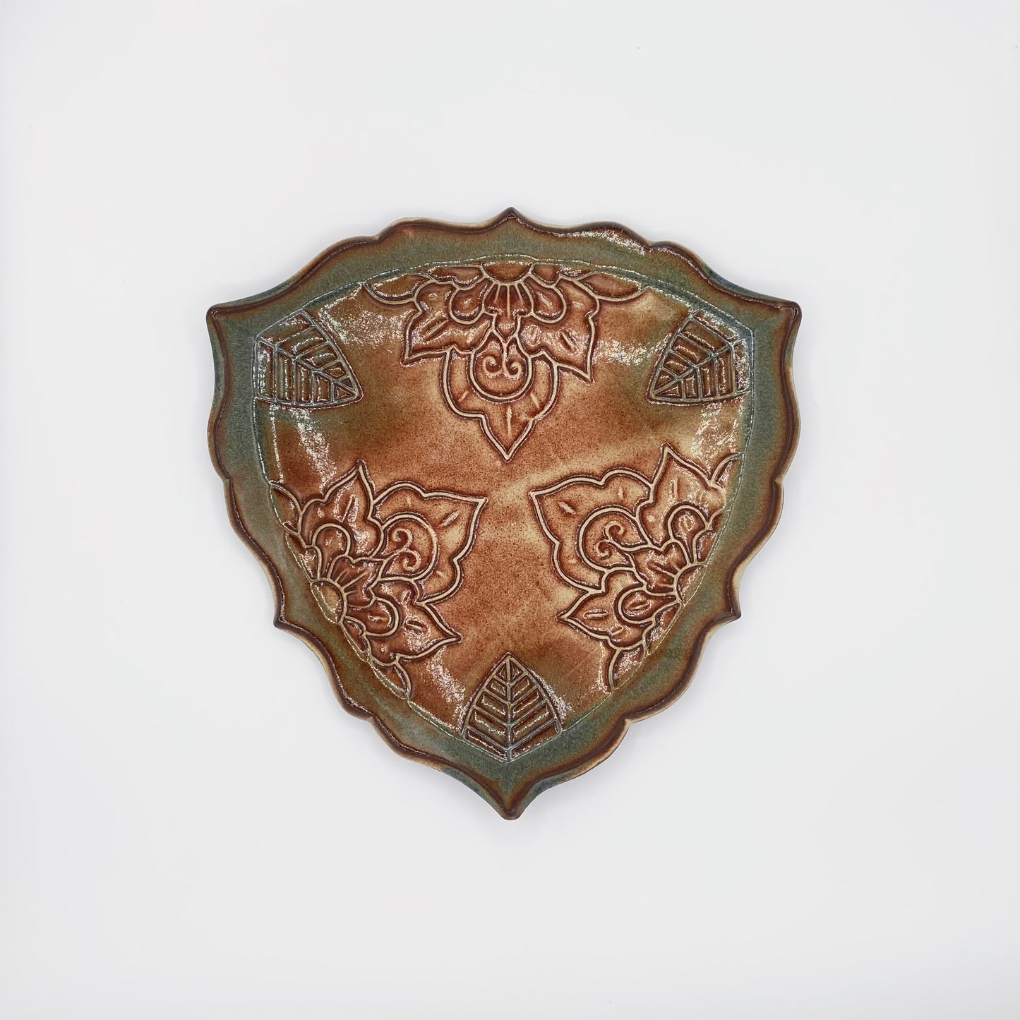 Triangle Plate by Clay Corazon