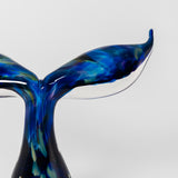 Whale Fluke in Fundy Midnight Deep Blue by Glass Roots