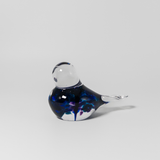 Nesting Bird in Fundy Midnight Deep Blue by Glass Roots