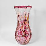 Big Bouquet Vase in Rose Wine Cranberry by Glass Roots