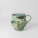Round Mug in Aqua by Keffer Pottery